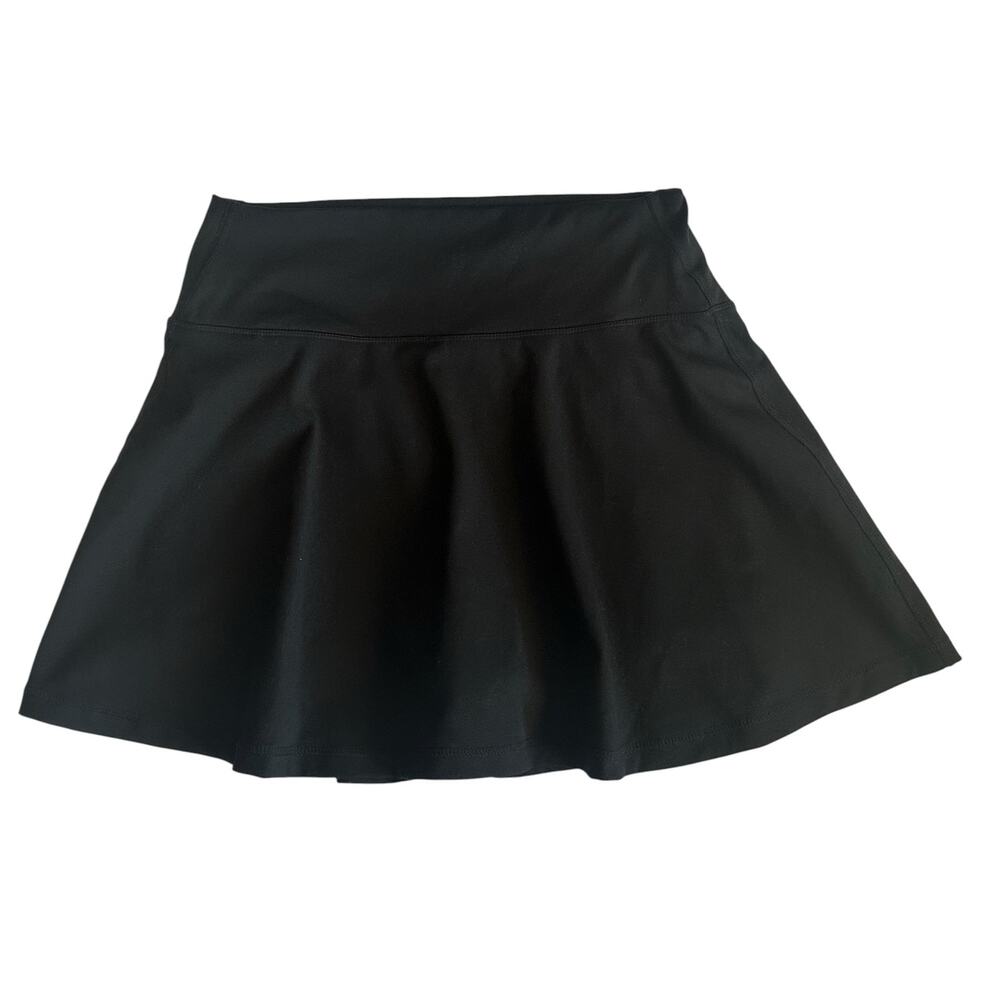 J. Crew CloudStretch Flared Sports Skirt Black BK334 Size XS - Picture 5 of 9